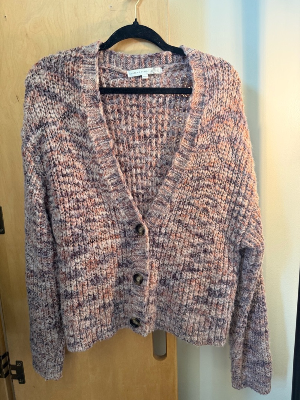 Alter’d state V-Neck Button Cardigan Sweater